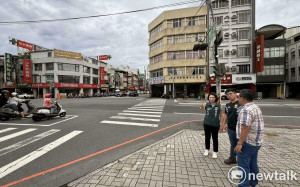 金華永華府前路口續推偏心式左轉道  林俊憲：持續好轉讓交通更順暢安全