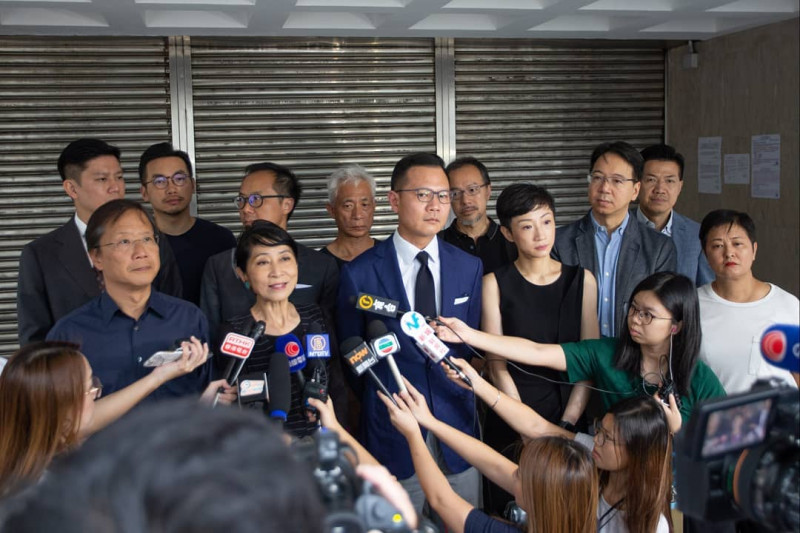 前泛民派議員毛孟靜（受訪者）在經過4年多的監禁後於29日獲釋。   圖：翻攝自郭榮鏗臉書（資料照）