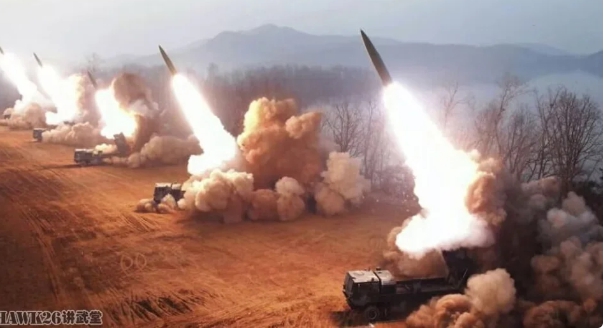 北韓發射KN-23B中程導彈。(示意圖)   圖 : 翻攝自講武堂