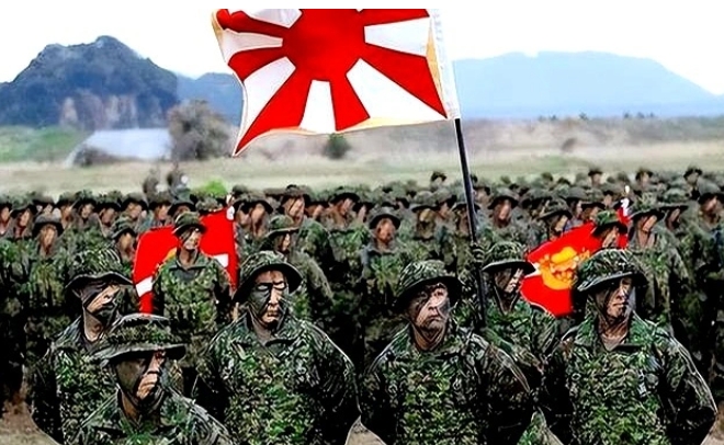 日本自衛隊。 圖 : 翻攝自星球調研室