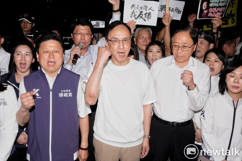北院將對黃呂錦茹召開羈押庭，國民黨主席朱立倫再號召前往抗議、長期抗戰。   圖：張良一/攝（資料照）