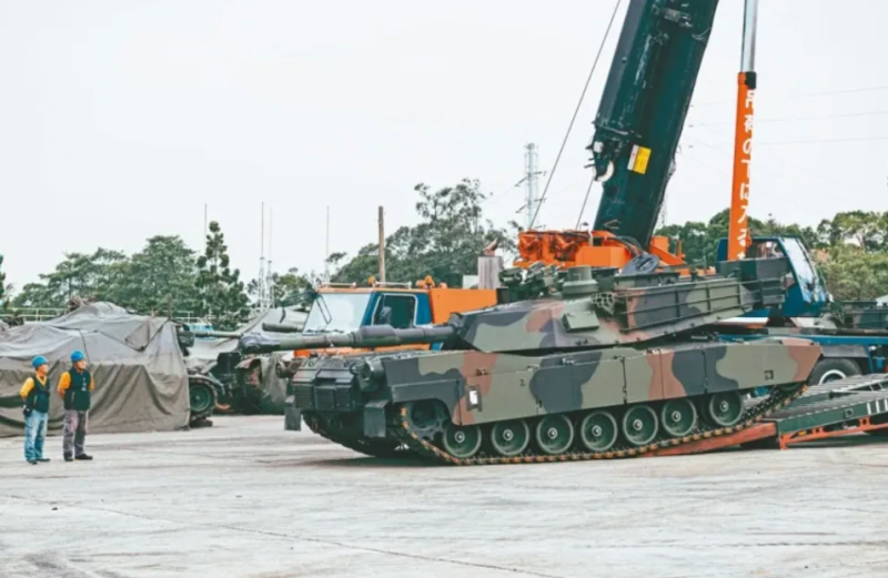 隨著 M1A2T 主力戰車陸續抵台，陸軍 584 裝甲旅將接收新式戰車，全面替換現有的 CM11「勇虎」戰車，並負責北部地區更廣範圍的防務，包括向北延伸至林口地區。   圖:翻攝自觀察者網