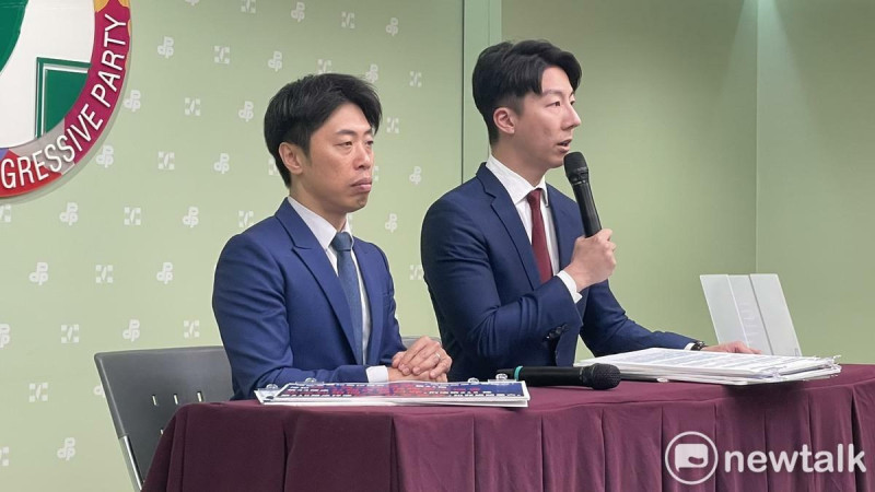 民進黨要求，朱立倫、謝國樑應該針對張淵翔盜取個資事件給出交代。   圖：記者高逸帆攝