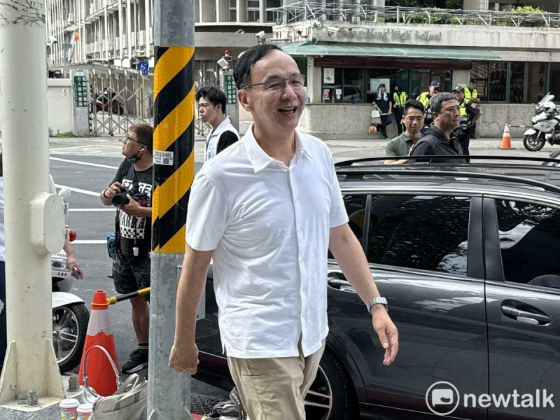 國民黨主席朱立倫。   圖：周煊惠 / 攝