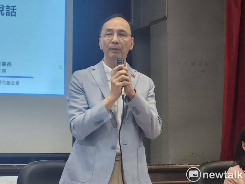 國民黨主席朱立倫。   圖：黃建豪/攝（資料照）